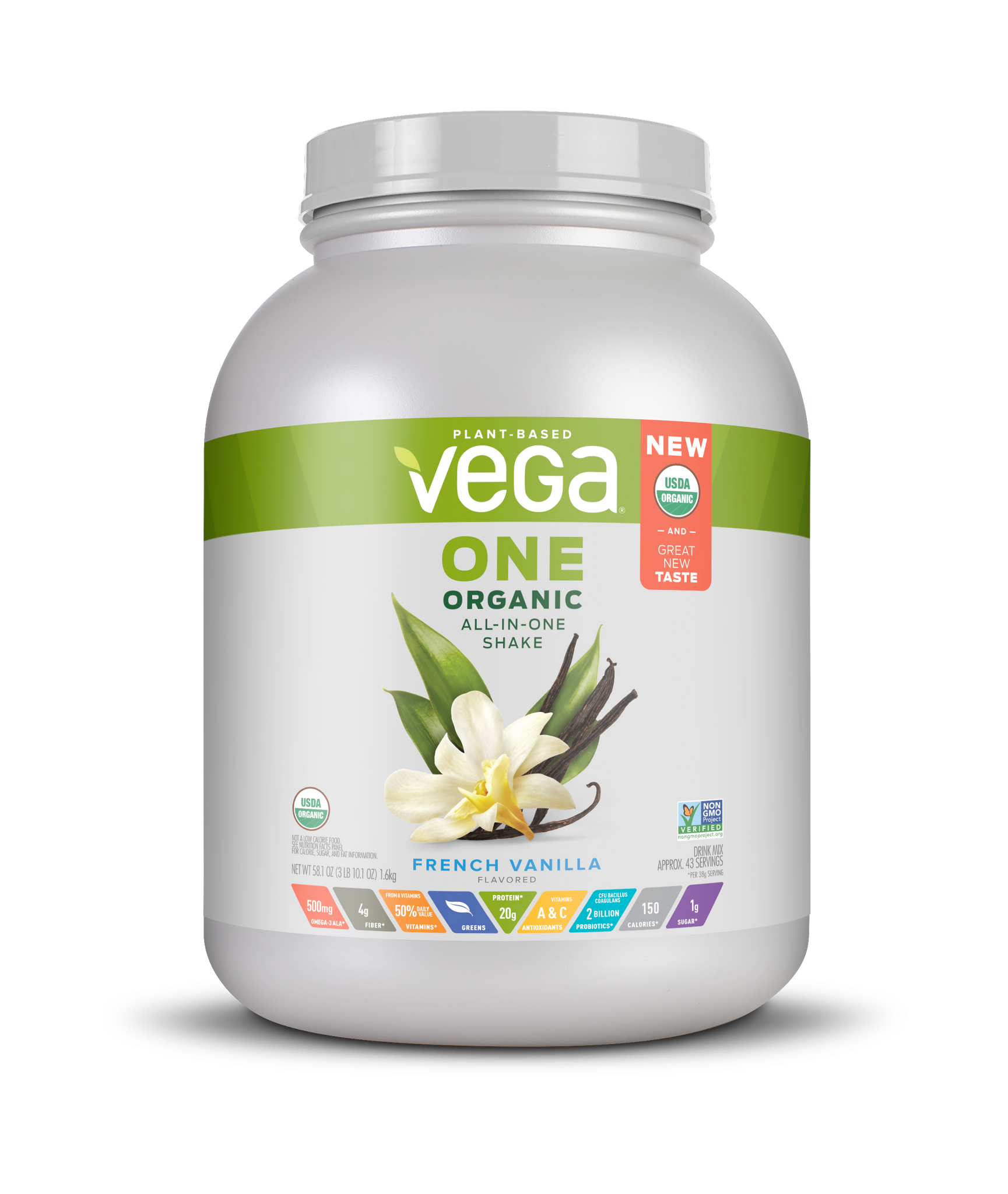 Vega One® Organic All-in-One Shake - Plant-Based