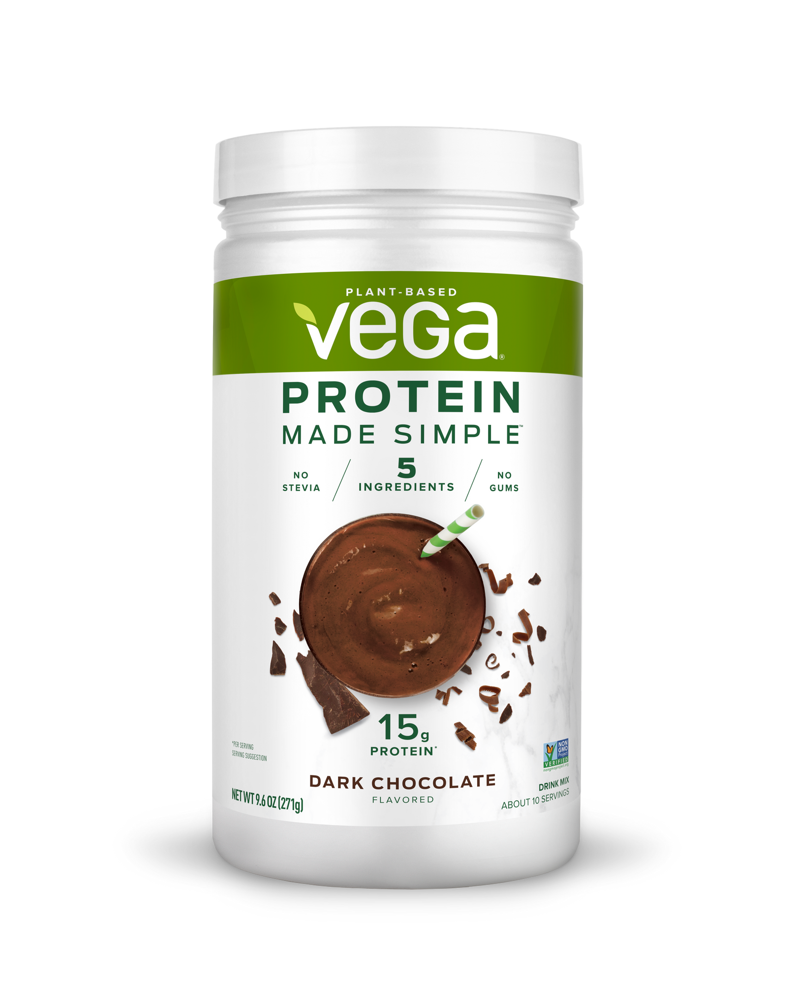 Vega Original Protein Plant-Based Protein Powder, Vanilla, 10